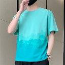 メンズ 夏用 上下セット 2点セット Tシャツ パンツ ジャージ 男子用 スポーツウェア セットアップ 運動 カジュアル 吸汗 速乾 通気