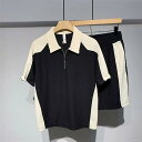 メンズ 夏用 上下セット 2点セット Tシャツ パンツ ジャージ 男子用 スポーツウェア セットアップ 運動 カジュアル 吸汗 速乾 通気