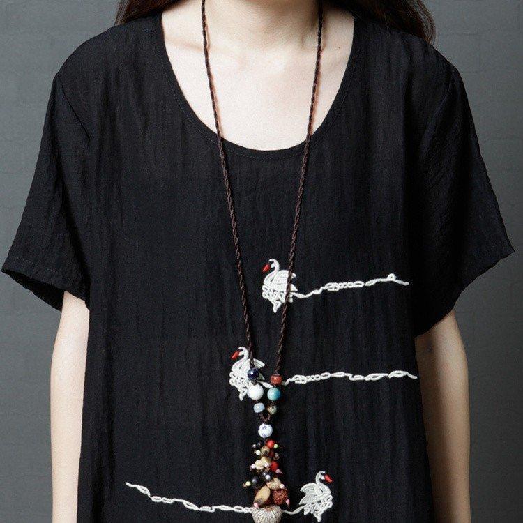 夏 ワンピース レディース 半袖 お洒落 シンプル 柄 ロング丈 ワンピ 大人カジュアル カジュアル 綺麗め ゆったり 大きめ Aライン