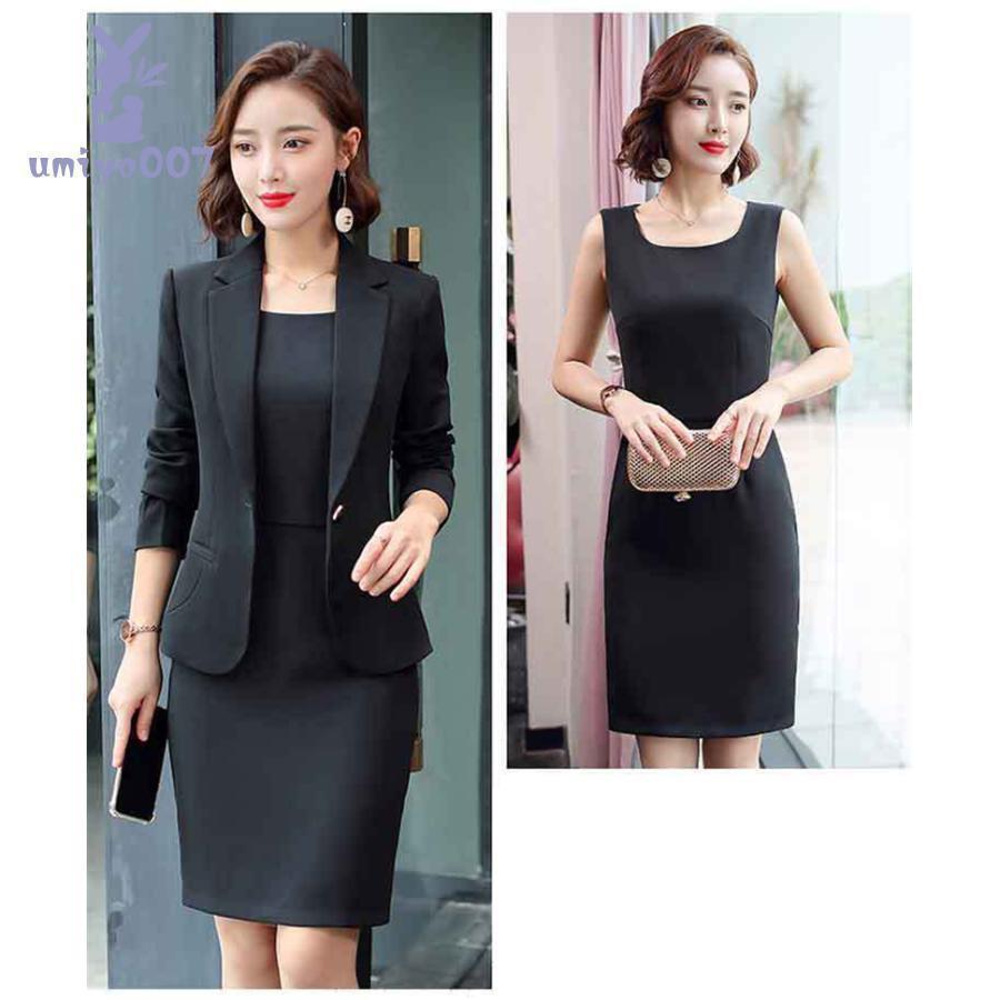 スーツ ワンピーススーツ レディース ママスーツ 服 母 ビジネススーツ フォーマル セレモニー 30代 40代 事務服 卒業式 セットアップ