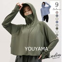 UV パーカー ラッシュガード レディース 水着 接触冷感 涼しい UVカット 日焼け防止 UPF50+ 紫外線対策 夏 薄手 指穴 フード付き 速乾(4)