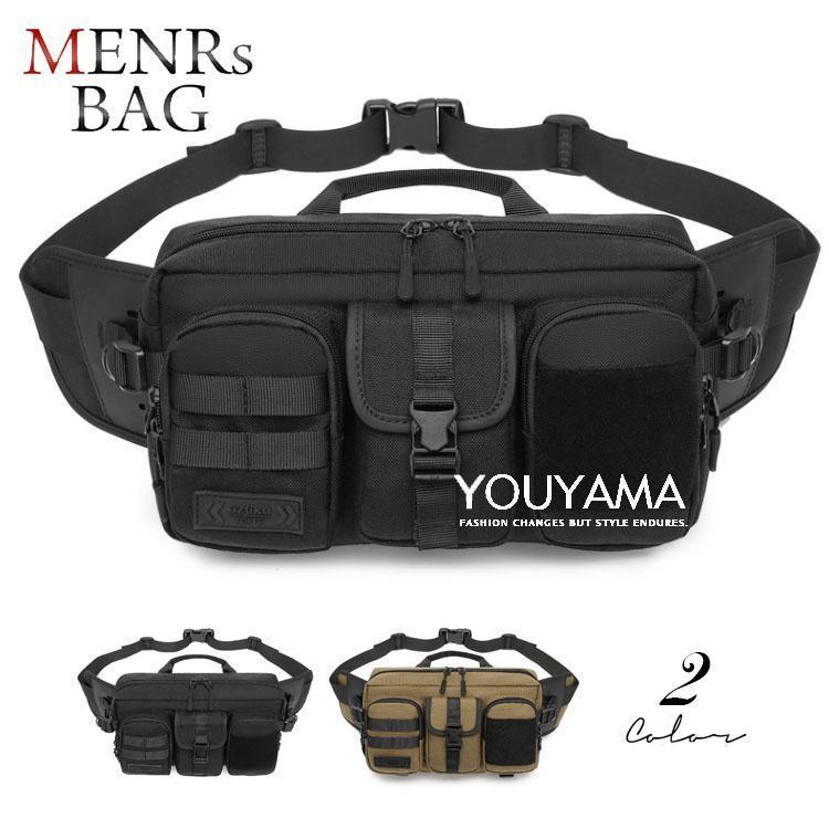ウェストポーチ 胸バッグ メンズ バッグ ショルダーバッグ 斜めがけ アウトドアカジュアル ワンショル..