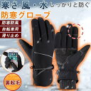 手袋 メンズ 防寒グローブ 手ぶくろ グローブ スマホ対応 防寒 防風 撥水 タッチパネル 作業用 ゴルフ スキー バイク 自転車 スキーグローブ