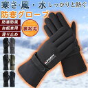 手袋 メンズ 防寒グローブ 手ぶくろ グローブ スマホ対応 防寒 防風 撥水 タッチパネル 作業用 ゴルフ スキー バイク 自転車 通勤 通学
