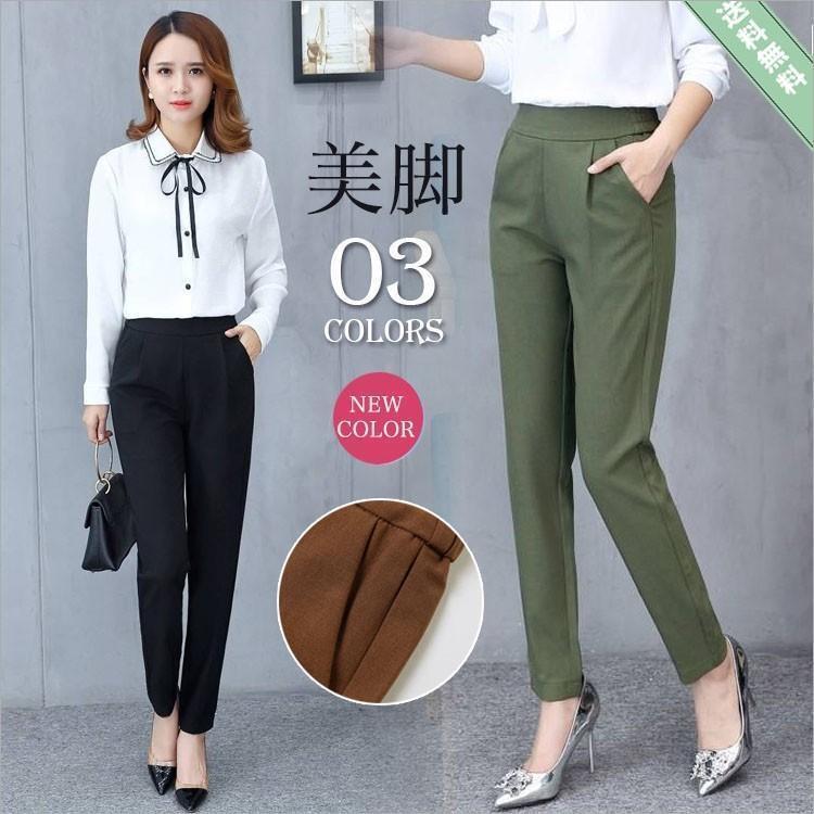 乐天商城 - チノパンツ ロングパンツ レディース パンツ ズボン ロング パンツ 美脚 ズボン ボトムス レディースパンツ カジュアル