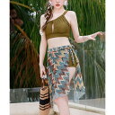 春 夏 秋 レディース 水着3点セット 盛れるみずぎ 体型カバー ビキニ セパレート ワンピース水着 韓国風水着 ハイウエスト