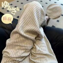 ワイドパンツ レディース 春 夏 秋 ストライプ パンツ 綿麻混 ボトムス 涼しい リネン パンツ ハイウエスト ワイド スラックス 美シルエット ハイウエスト 落ち(4)