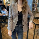 テーラードジャケット スーツジャケット レディース 夏秋 薄手 ゆったり オフィス 通勤 長袖 綿麻混 ストラップ 洗える きれいめ 美ライン