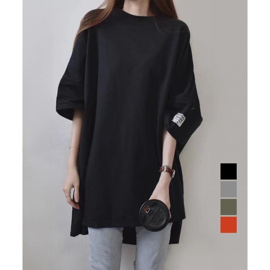 春 夏 秋 ビッグTシャツ 半袖オーバーサイズ 夏t