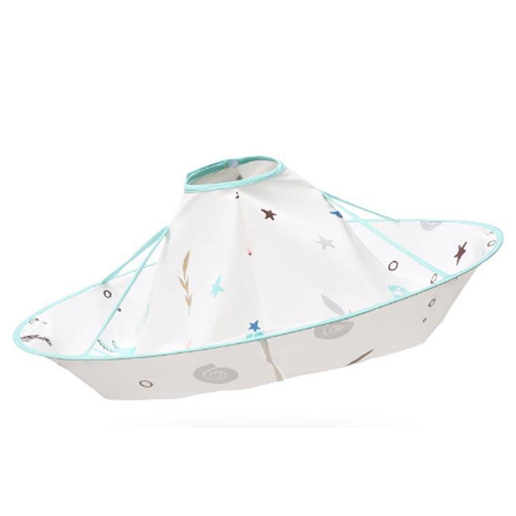 散髪用 エプロン 防水 散髪ケープ 子ども ヘアーエプロン ケープ お子様のヘアーカット 散髪 セルフカット 3