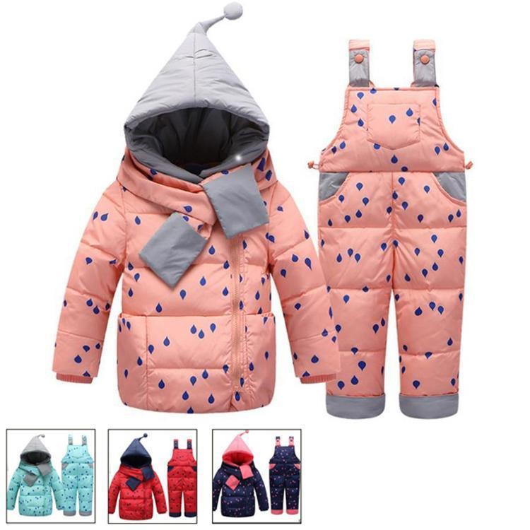 Coat - 上下セット 女の子 男の子 秋冬　ダウンコート キッズ ダウンコート ショート トレンド 子供 ダウンジャケット ショート丈　コート アウター ダウン 軽量