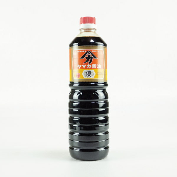 ヤマカ醤油 甘口醤油「優」 1000ml