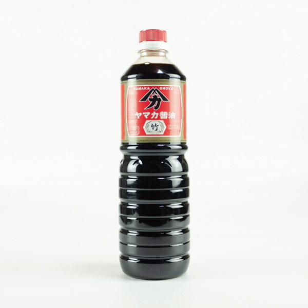 ヤマカ醤油 甘口醤油「竹」 1000ml