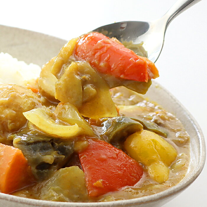 【最大1000円OFFクーポン配布中】【公式】知久屋「具だくさん野菜カレー」250g 冷蔵 | ちくや 惣菜 おかず お弁当 無添加 お中元 手作り カレーライス ランチ キャンプ飯 野菜たっぷり スパイス chikuya-10000023 健康惣菜知久屋 楽天市場店 サンプル画像2