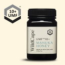 マヌカハニー<中活性>UMF【10+】500g★完全無農薬100%ピュア★ニュージーランド『Wild Cape』非加熱 無添加はちみつ