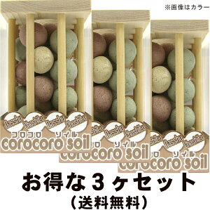 【お得な3ヶセット】コロコロソイル　桧のケース　140g　脱臭剤　除湿剤　自然素材　珪藻頁岩　ゼオライト　生分解　エコロジー　SDGs