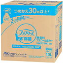 P&G　ファブリーズ　消臭剤　ダブル除菌プラス　無香料　アルコール成分入り　10L　つめかえ用　業務用