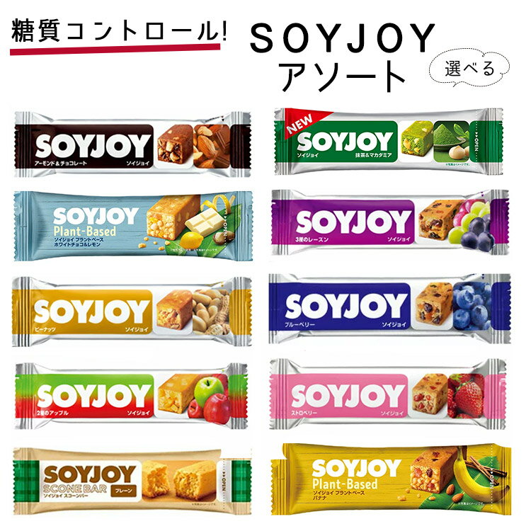 大塚製薬 SOYJOY（ソイジョイ）アソート 12本入り×4箱