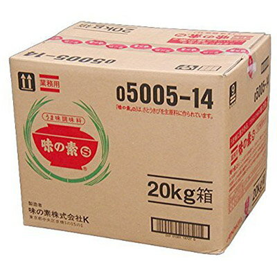 AJINOMOTO　-味の素-　味の素　20kg　箱　業務用　【