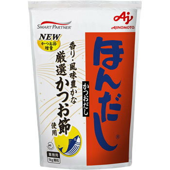 特長●焼津と枕崎の伝統的なかつお節製造業者と共同開発した、厳選されたかつお節を使用した香り豊かなかつお風味調味料です。●かつお節本来の力強い風味がしっかり続くので、料理を作ってから時間が経ってもおいしくお召し上がりいただけます。●だし用途はもちろん、炒めものや煮込み料理のコクづけなど、さまざまな料理のかくし味としても幅広くお使いいただけます。 ●JAS(日本農林規格)合格品です。