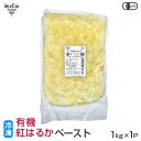 有機紅はるかペースト 1kg 冷凍 鹿児島県産 有機栽培 さつまいも べにはるか サツマイモ 業務用 離乳食 介護食 オーガニック 国産 有機JAS 無農薬
