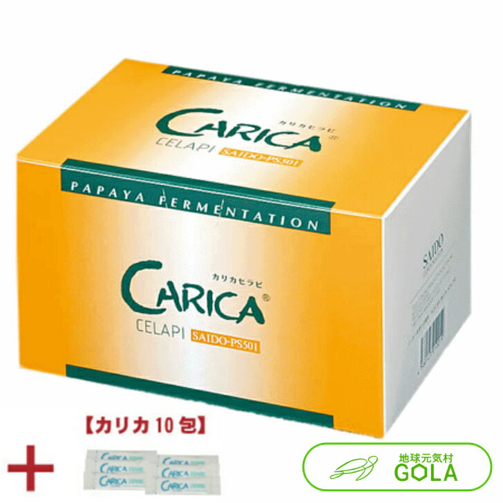 カリカセラピ 3g 100包 SAIDO-PS501 カリカ10包 プレゼント カリカセラピ カリカ サプリメント 青パパイア