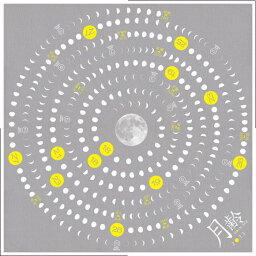 【日本製 風呂敷】月齢ふろしき2013年版