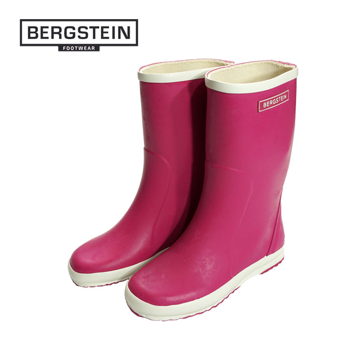 【期間限定で送料無料】BERGSTEIN ベルグステイン　レインブーツ(長靴)FUXIA（フクシャ）(17〜22cm) 【宅配便】