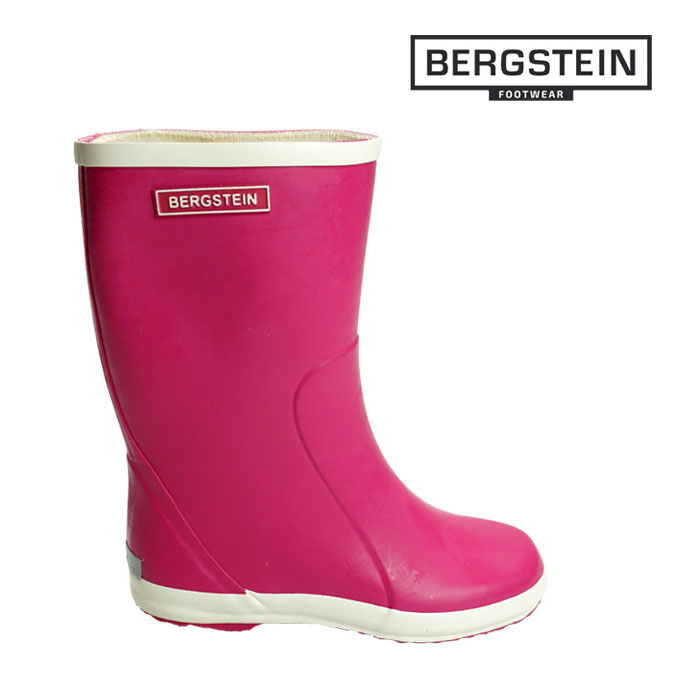 【期間限定で送料無料】BERGSTEIN ベルグステイン　レインブーツ(長靴)FUXIA（フクシャ）(17〜22cm) 【宅配便】