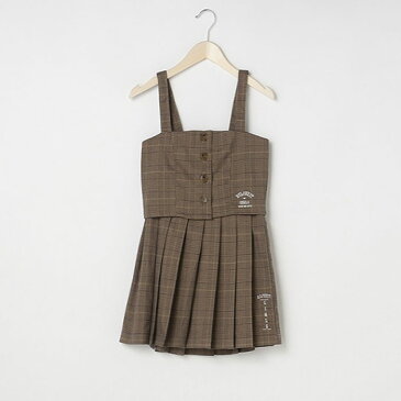 (SALE30%OFF)(20aw)バイ ラビット(by LOVEiT)チェックビスチェ×スカパンセット-3306【140cm|150cm|160cm】【宅配便】