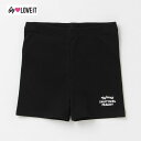 (21ss)バイ ラビット(by LOVEiT)1分丈ロゴレギンス-2401【140cm|150cm|160cm】【メール便OK】