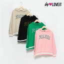 (SALE)(23aw)バイ ラビット(by LOVEiT)サガラ刺しゅう袖ロゴプルオーバー-3228【140cm|150cm|160cm】【宅配便】