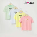 (23ss)バイ ラビット(by LOVEiT)デイジーテキストTシャツ-2263【140cm|150cm|160cm】【メール便OK】