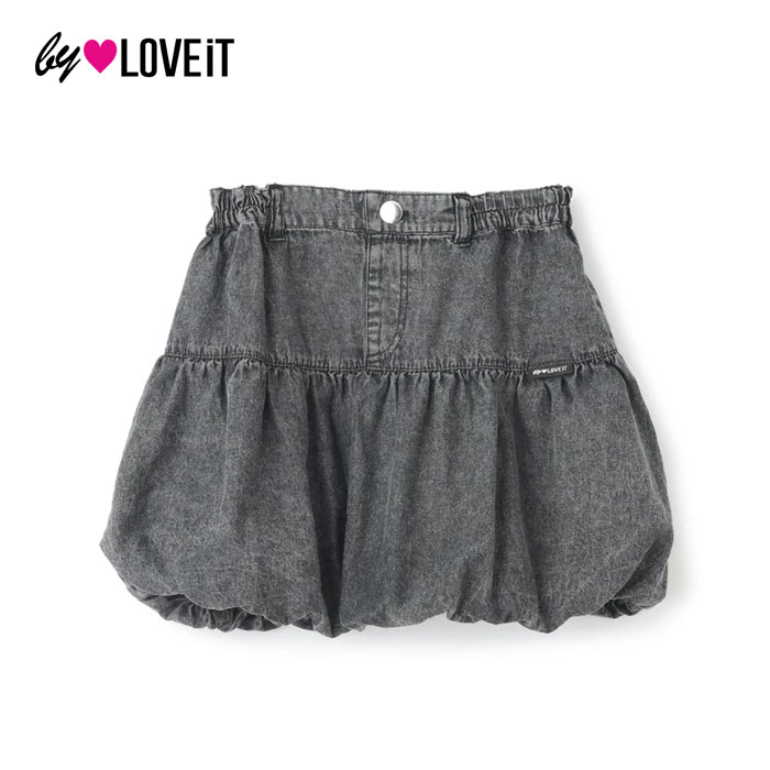 (10%OFF)(25aw)バイ ラビット(by LOVEiT) バルーンティアードスカート-4180【140cm|150cm|160cm】【メール便発送可】