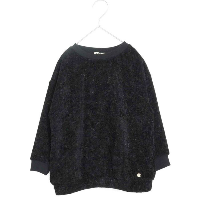 (20%OFF)make your day(メイクユアデイ) ラメニット風プルオーバー0142j【150cm〜160cm】【宅配便】