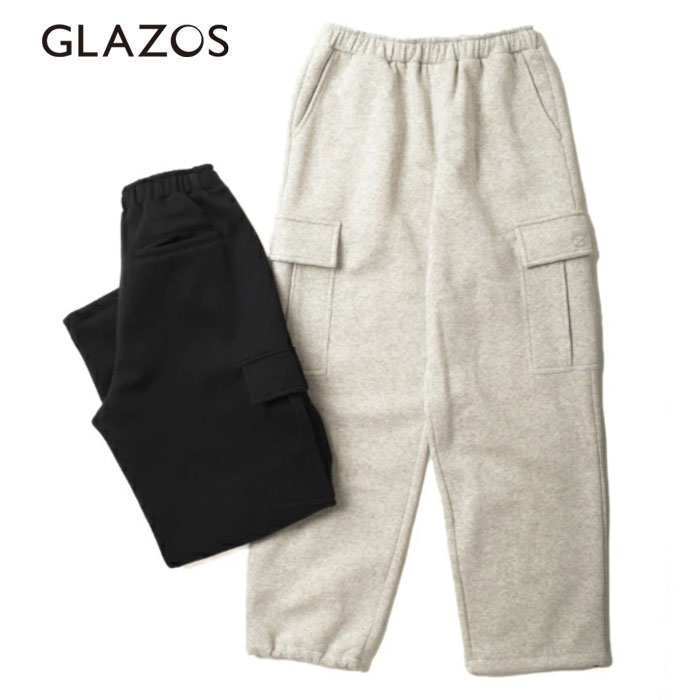 (24AW)GLAZOS(グラソス)裏起毛・カーゴパンツ-4116 【150cm〜180cm】【宅配便】