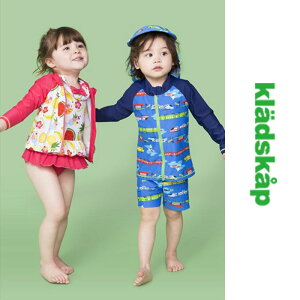 kladskap(クレードスコープ)トロピカルフルーツ柄ワンピース水着-2439【100cm〜120cm】【メール便OK】
