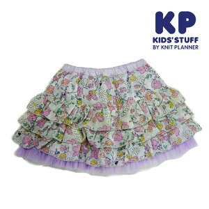 KP(ケーピー)シフォン花柄プリントスカート-5001【100cm|110cm|120cm|130cm】【宅配便】KP(ニットプランナー)