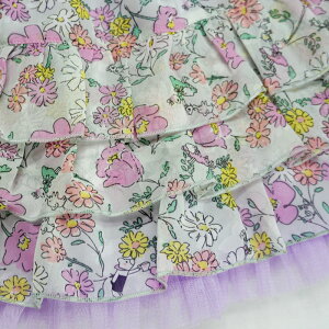 KP(ケーピー)シフォン花柄プリントスカート-5001【100cm|110cm|120cm|130cm】【宅配便】KP(ニットプランナー)