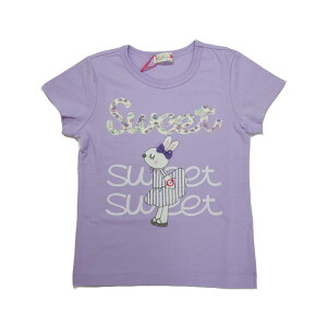 KP(ケーピー)mimiちゃんsweet半袖Tシャツ-2213【100cm|110cm|120cm|130cm】【メール便OK】KP(ニットプランナー)
