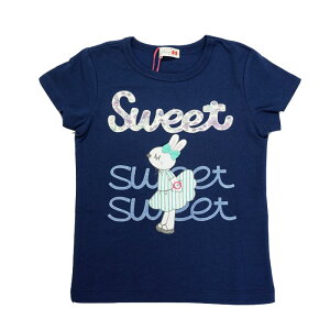 KP(ケーピー)mimiちゃんsweet半袖Tシャツ-2213【100cm|110cm|120cm|130cm】【メール便OK】KP(ニットプランナー)