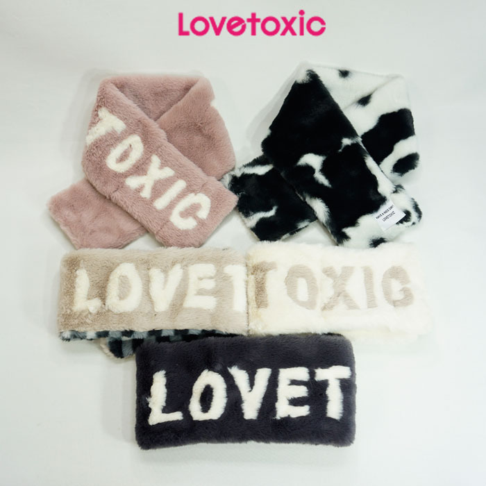 (20％OFF)(2022AW)ラブトキシック（LOVETOXIC）エコファーマフラー-3401【宅配便】