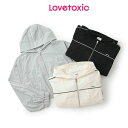 (SALE)(2025ss)ラブトキシック(LOVETOXIC)【LTXC】クロップドラインブルゾン-1315【140cm|150cm|160cm】【宅配便】