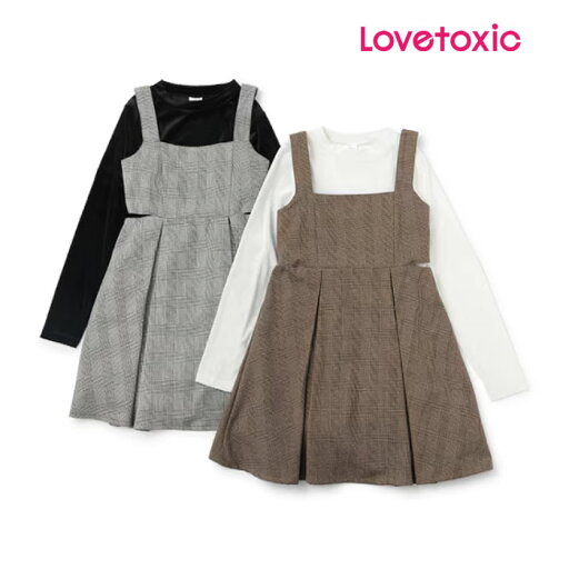 (2024AW)ラブトキシック(LOVETOXIC)【DHOLIC】インナーつきジャンスカ-3337【150cm|160cm】【宅配便】 (2024AW)ラブトキシック(LOVETOXIC)【DHOLIC】インナーつきジャンスカ-3337【150cm|160cm】【宅配便】