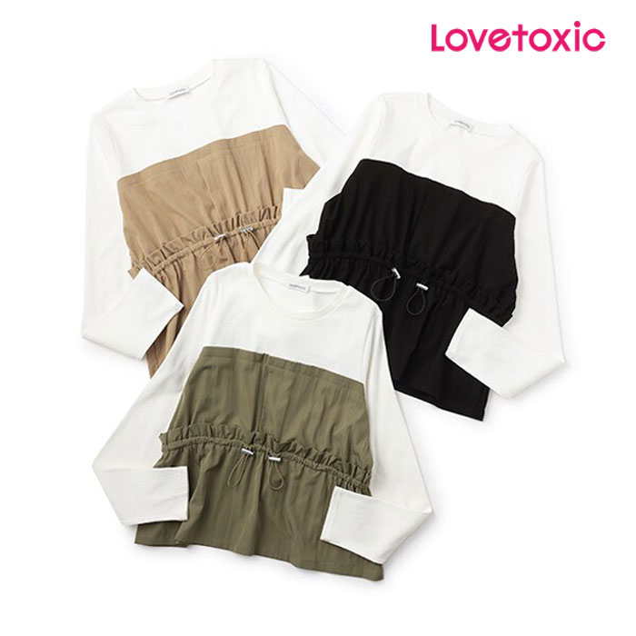 (2024AW)֥ȥåLOVETOXIC˥쥤䡼ɥƥ쥳ĹT-3291140cm|150cm|160cmۡء