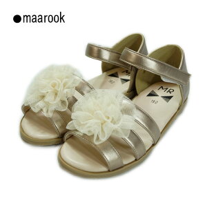 maarook(マルーク)フラワーサンダル-3022【19cm|20cm|21cm】【宅配便】