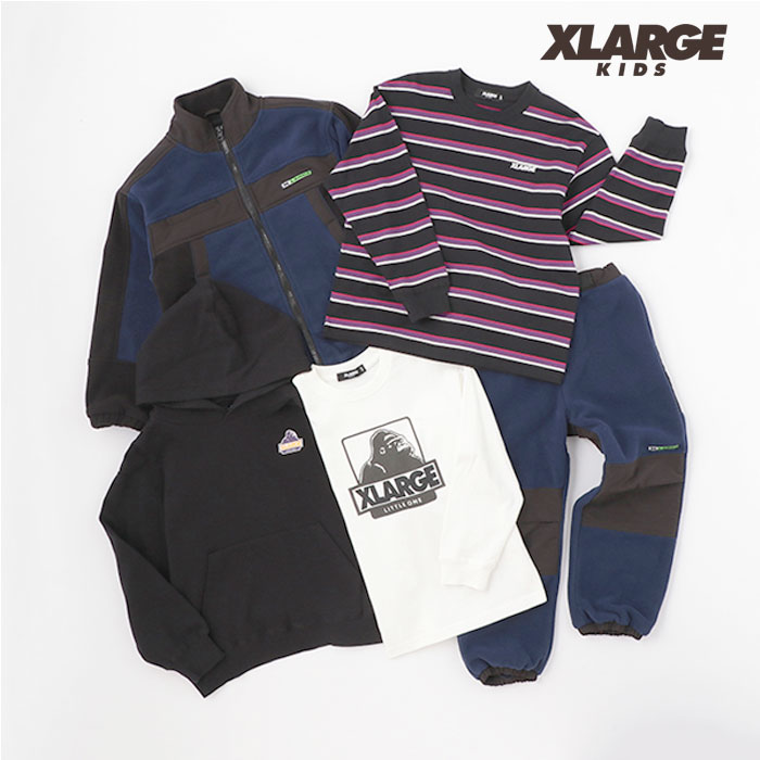 【予約商品】エクストララージキッズ（XLARGE KIDS）オンライン限定BOYSセット【2024福袋】（11000円税込）5点セット【90cm-140cm】【送料無料対象外】ナルミヤ 福袋