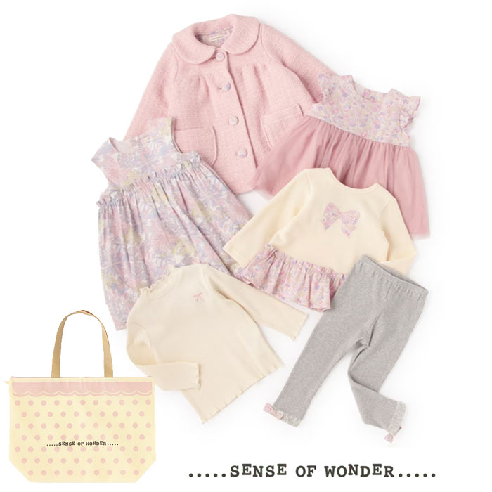【予約商品】センスオブワンダー(sense of wonder)【2026福袋】(16500円税込)GIRLSセット6点セット【100cm-130cm】ナルミヤ...