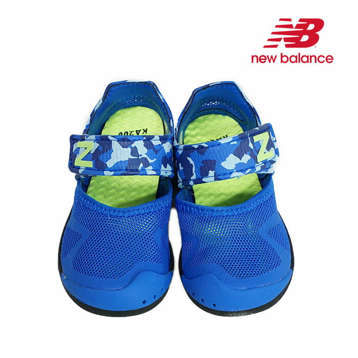 New Balance(ニューバランス) KA208BUY キッズ用サマーシューズ【17〜22cm】（ブルー）【宅配便】