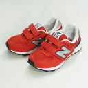 【正規品】(22SS)New Balance(ニューバランス)PO313 JRDスニーカー【17〜21.5cm】【RED】キッズ用【宅配便】